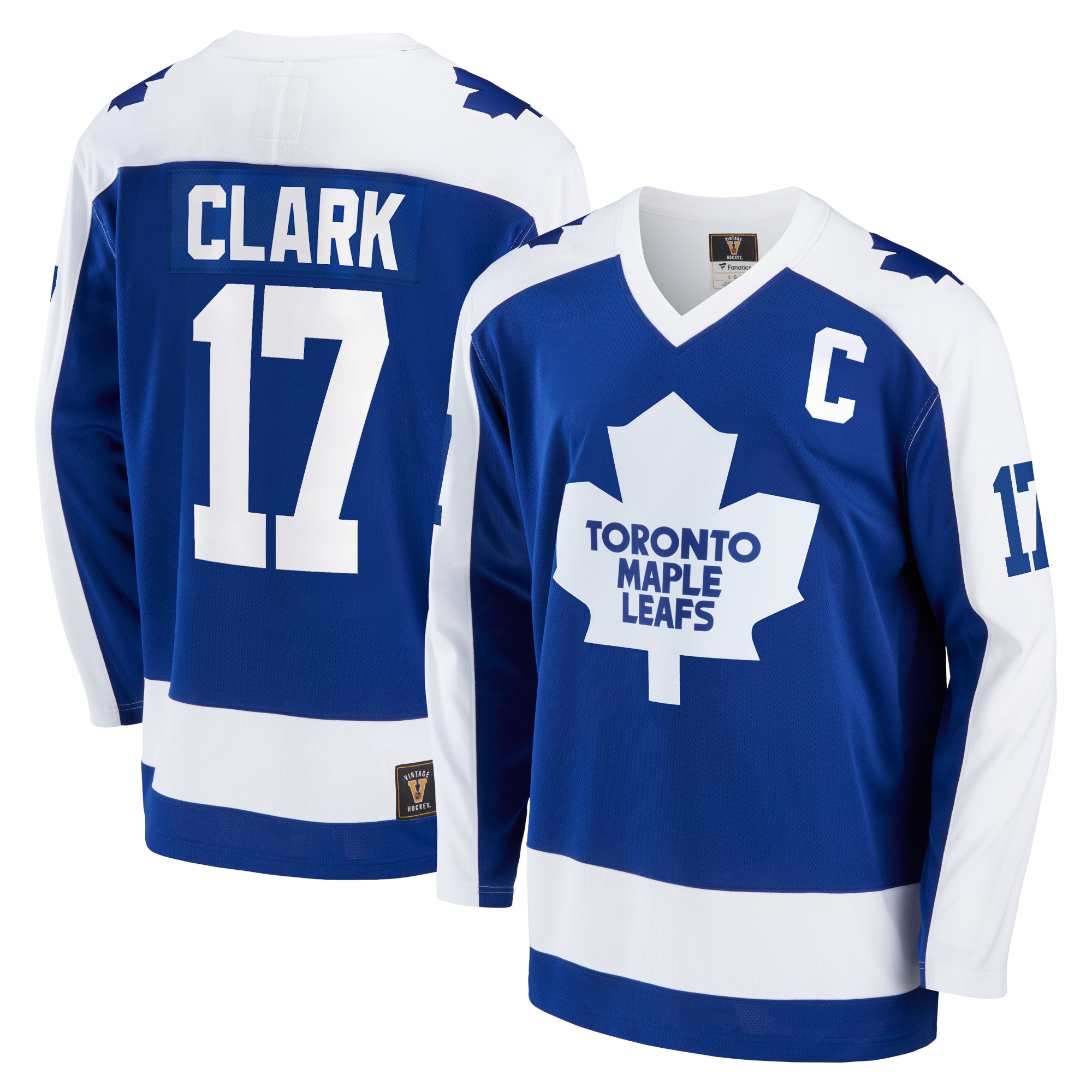 Wendel Clark Toronto Maple Leafs Branded Breakaway Retired Player Jersey – Blue