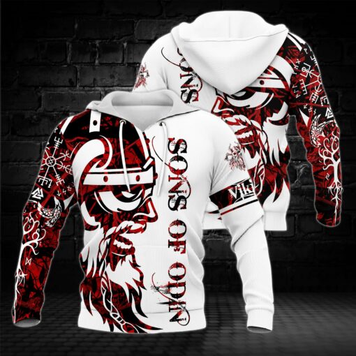 Sons Of Odin 3D Hoodie For Viking Lovers