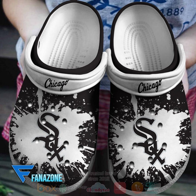 Chicago White Sox MLB Sport Crocss Clogs Crocband Shoes Comfortable For Men Women and Kids