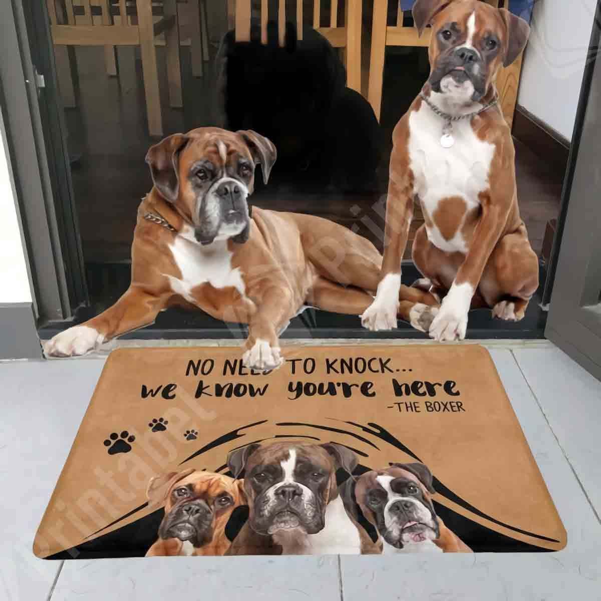 The Boxer CLA1710123D Doormat