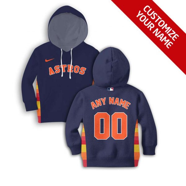 Houston Astros Personalized Unisex Kid Hoodie All Over Printed Unisex Kid Hoodie Us Size