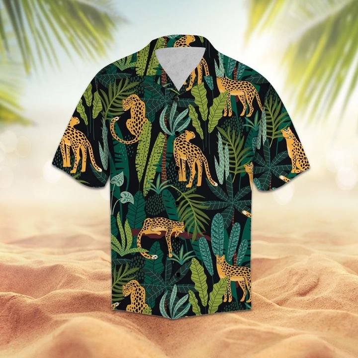 Amazing Leopard Hawaiian Shirt Summer Button Up For Men, Women, Couple