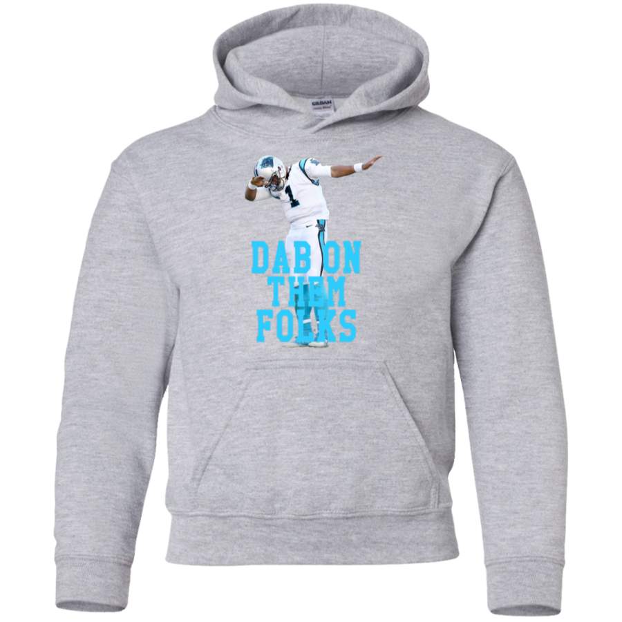 AGR Cam Newton – Dab On Them Folks Youth Pullover Hoodie