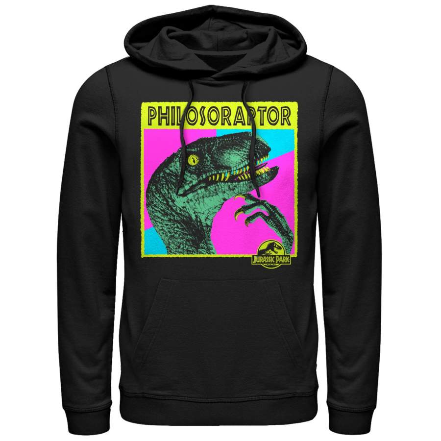 Jurassic Park Men’s Philosoraptor  Lightweight Hoodie