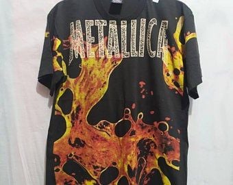 Vintage Metallica T-shirt 90’s Style 6105