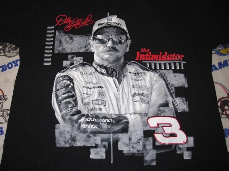 Dale Earnhardt Intimidator Vintage Nascar Shirt