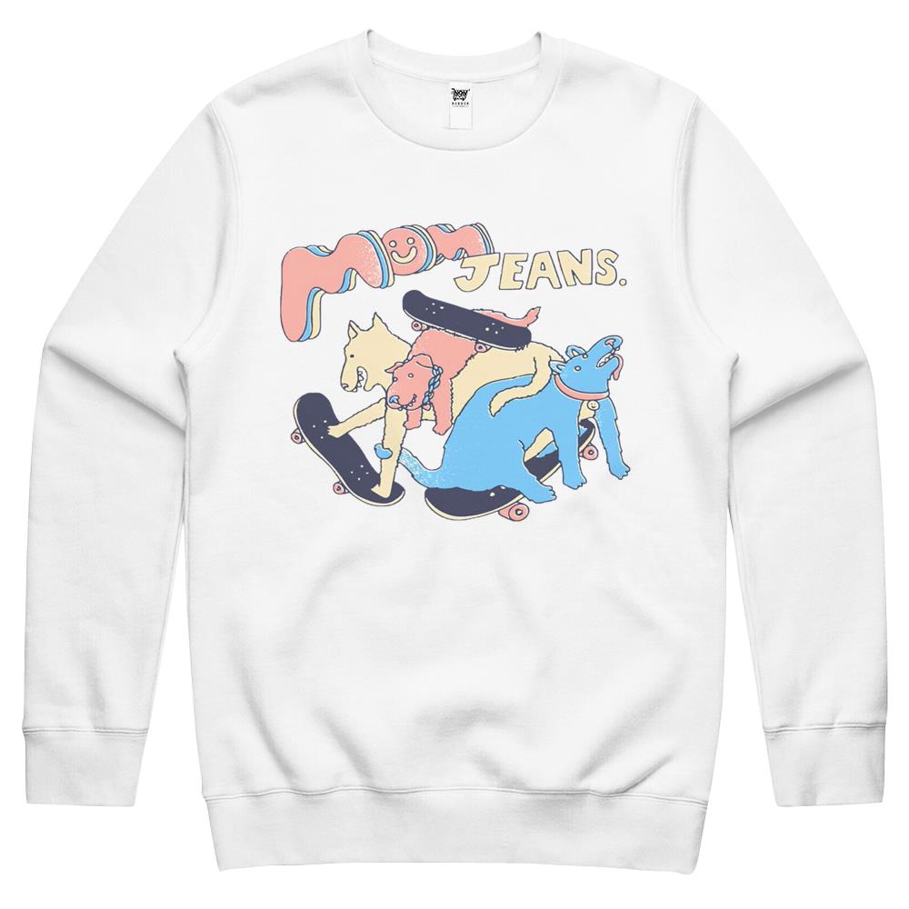 Mom Jeans Band – Puppy Love Crewneck Sweatshirt