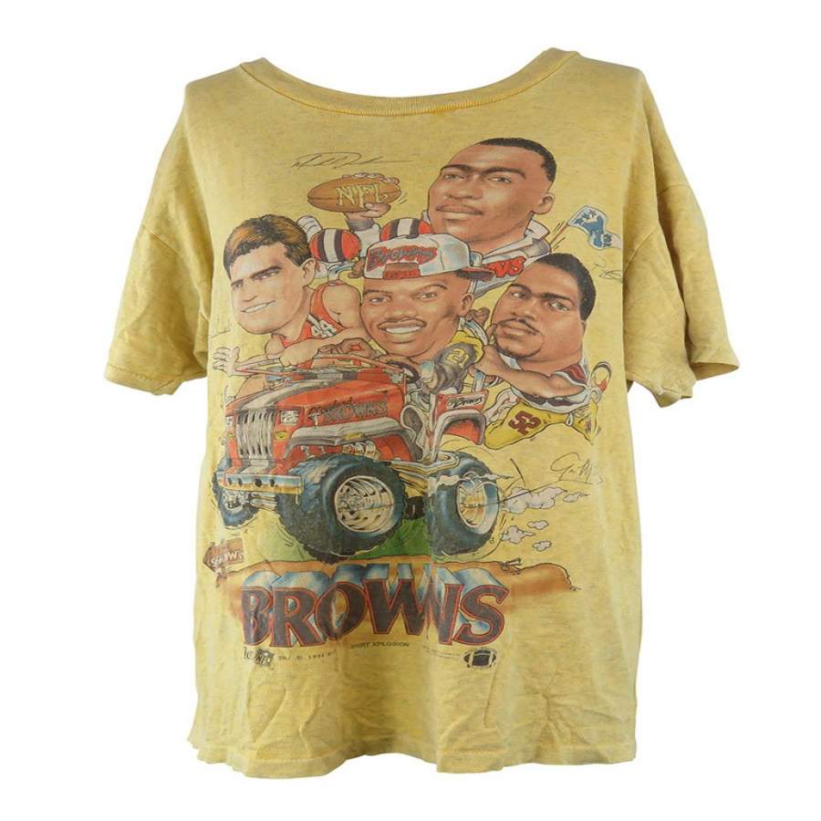 Vintage Cleveland Browns Graphic Tshirt T0326A