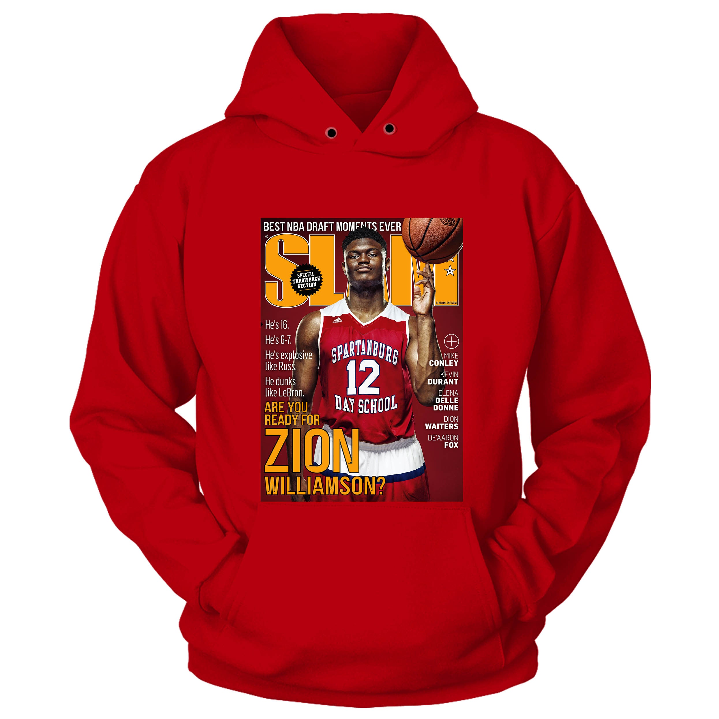 Zion Williamsion Slam Cover Unisex Hoodie