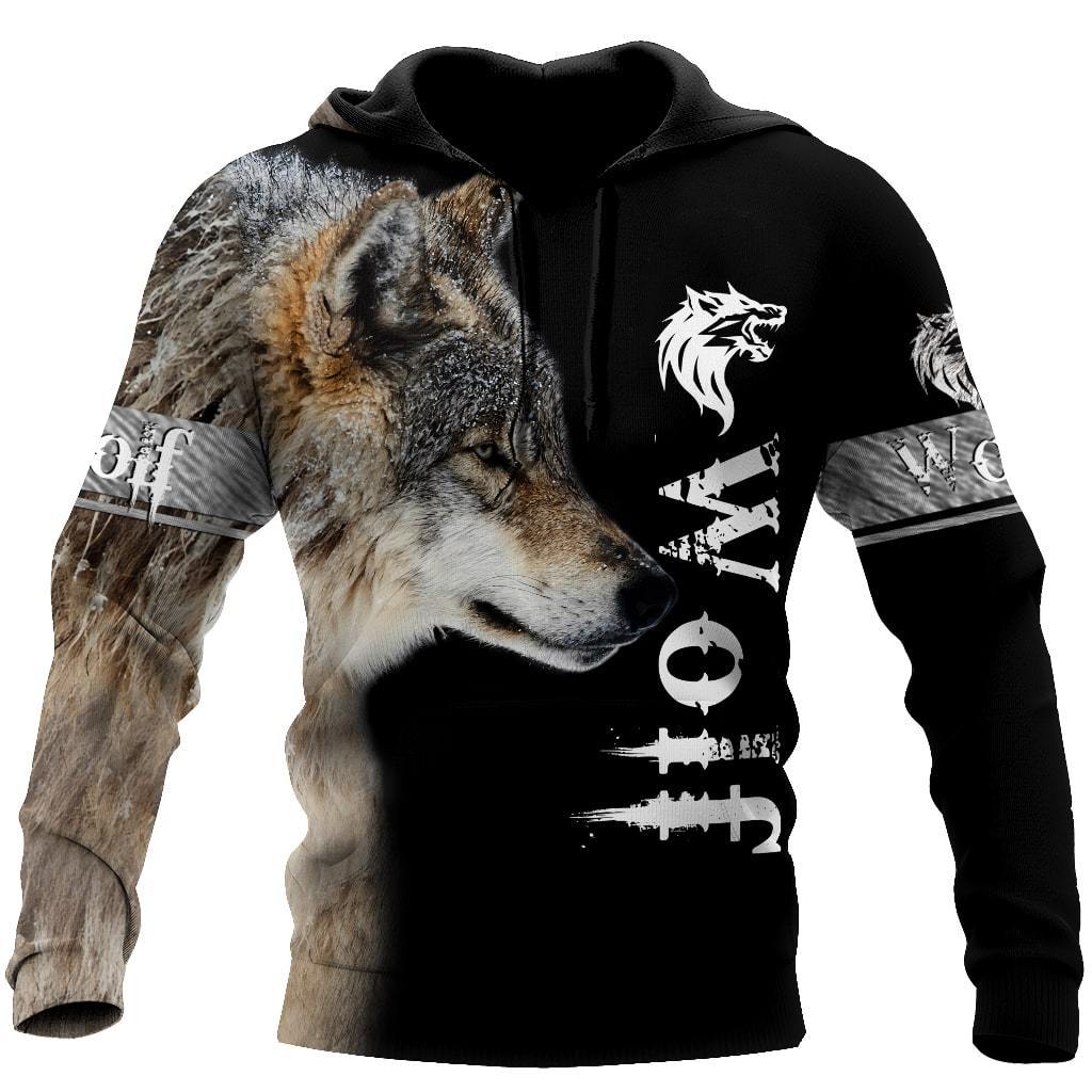 Beautiful Wolf 3D All Over Printed Shirts For Men and Women