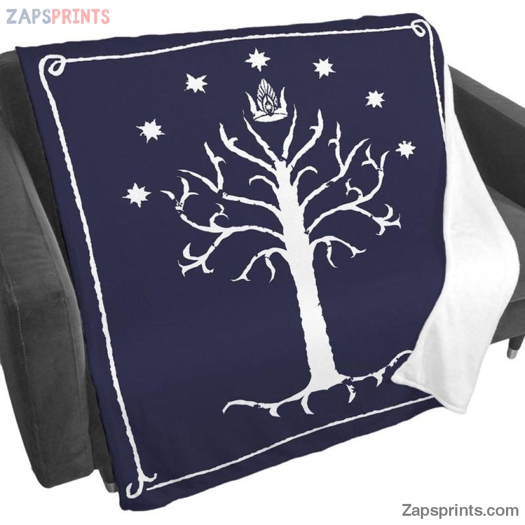 Tree Of Gondor The Lord Of The Rings Blanket