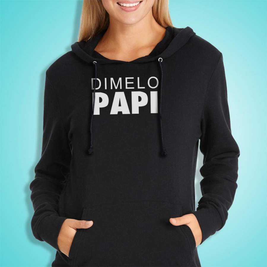 Dimelo Papi Nicky Jam Reggaeton Reggaeton Women’S Hoodie