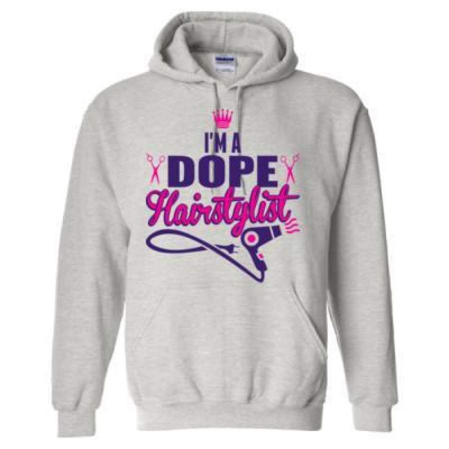 AGR I Am A Dope Hairstylist – Heavy Blend™ Hooded Sweatshirt