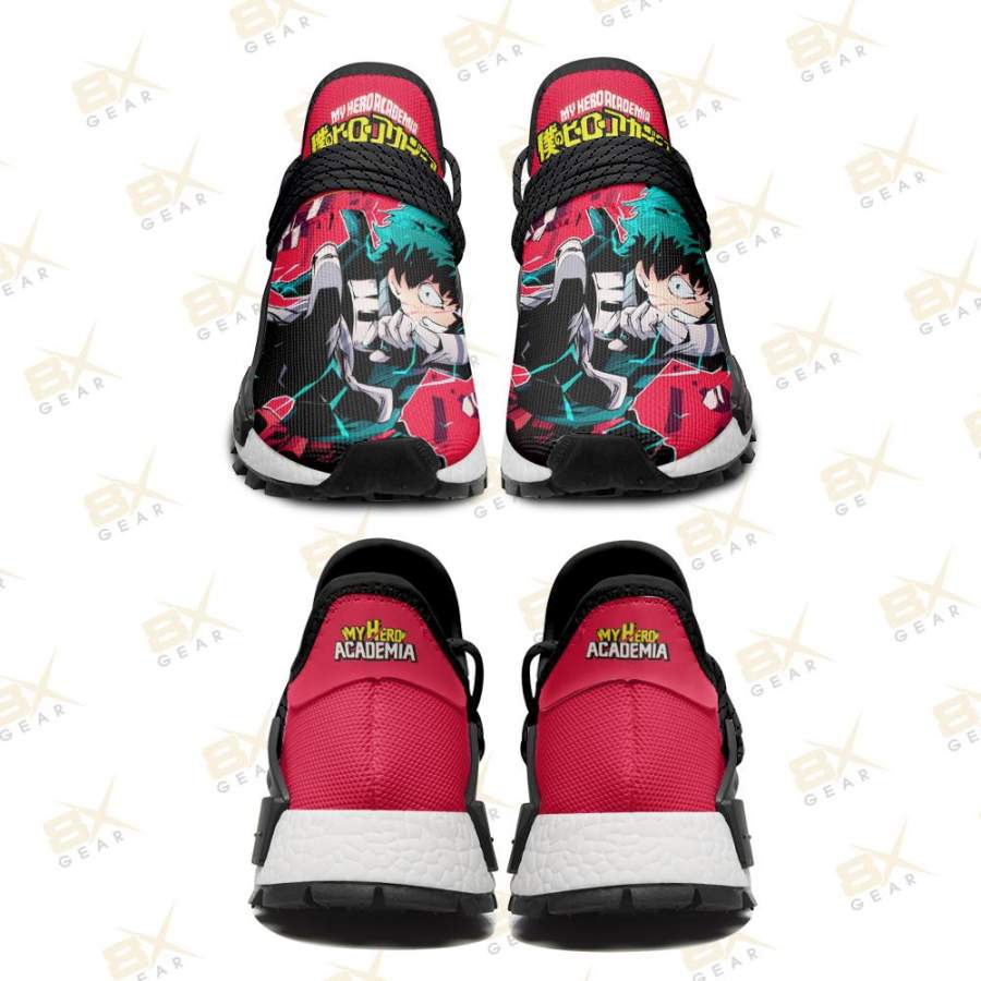 My Hero Academia Sneakers Midoriya Shoes Anime Fan Gift S12081