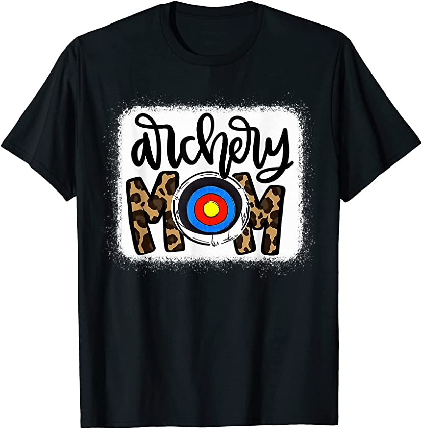 Archery Mom Leopard Shirt Archery Mama T-Shirt