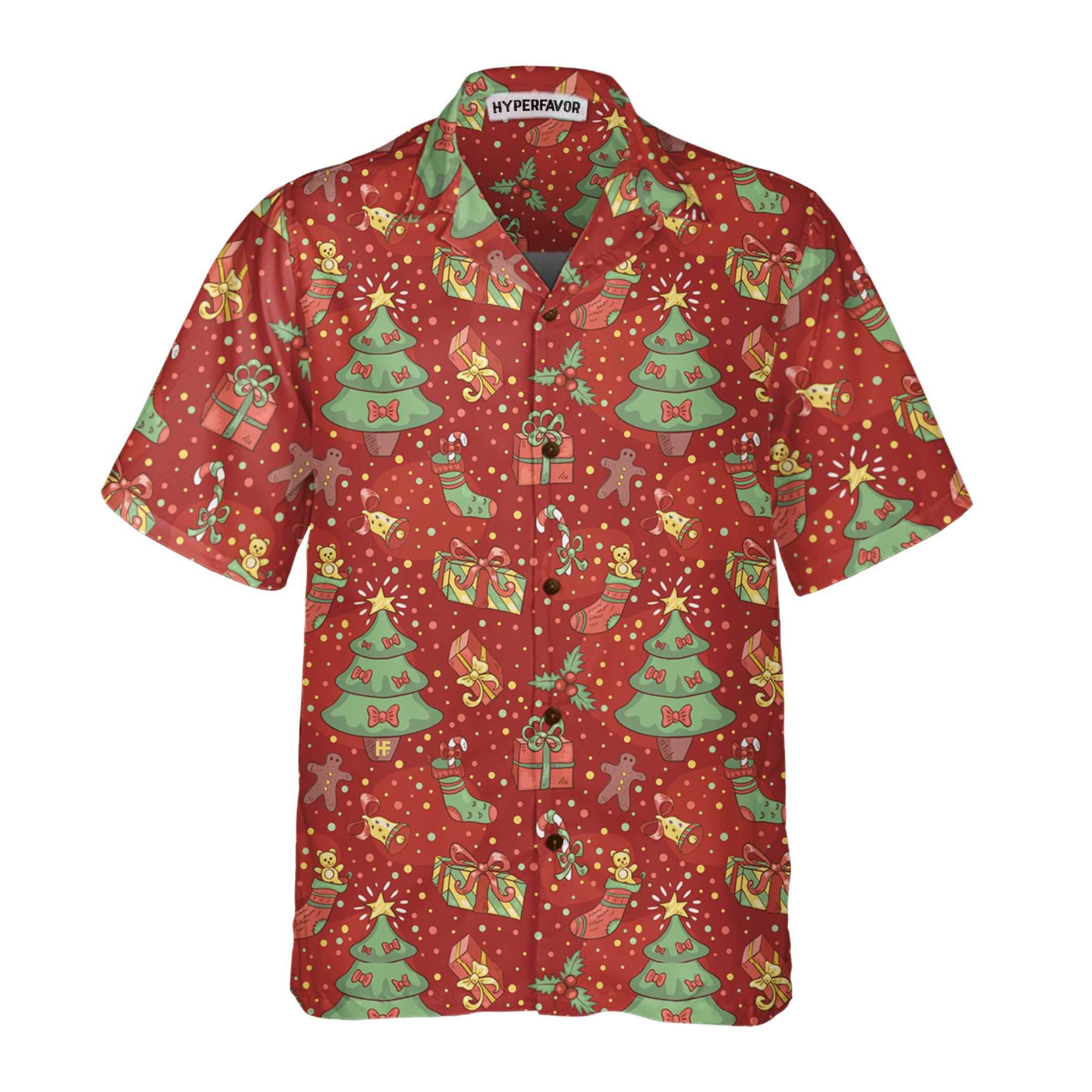 Christmas Pattern With Confetti Hawaii Festive Hawaii Shirt Ha82434