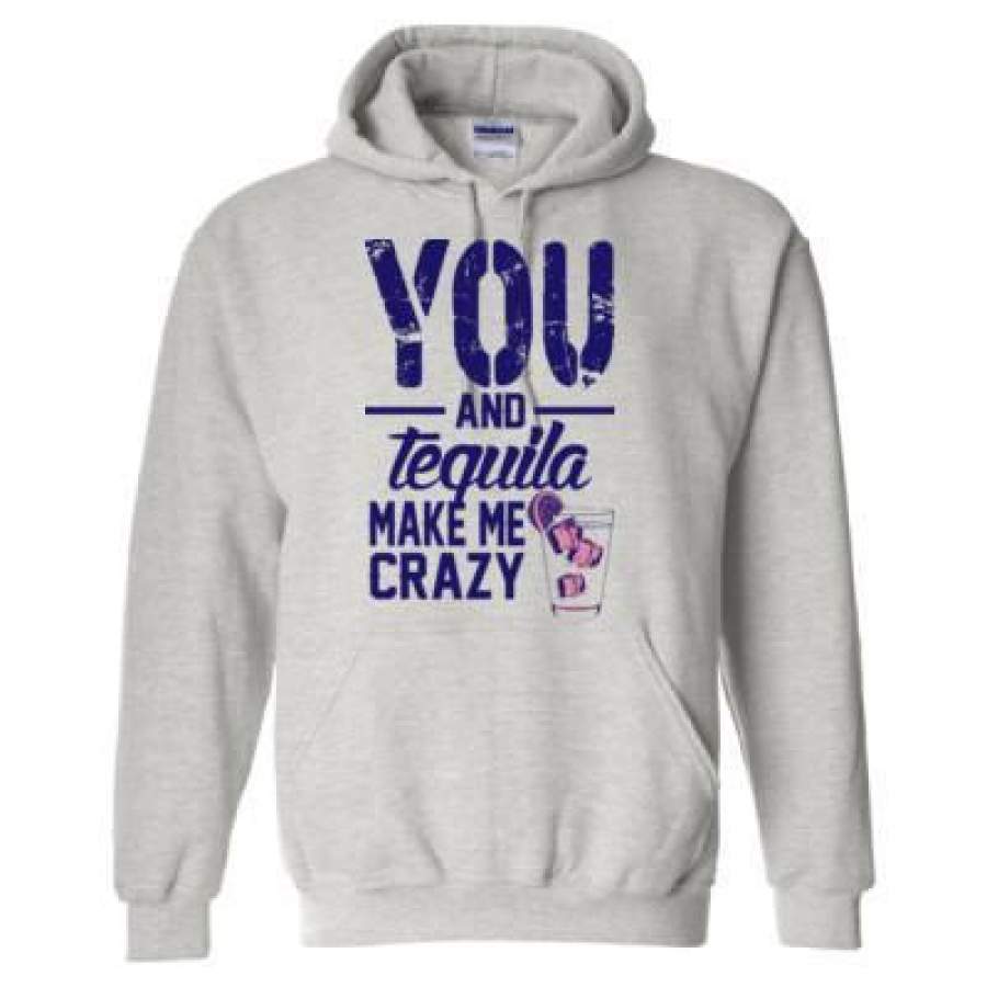 AGR You & Tequila Make Me Crazy – Heavy Blend™ Hooded Sweatshirt