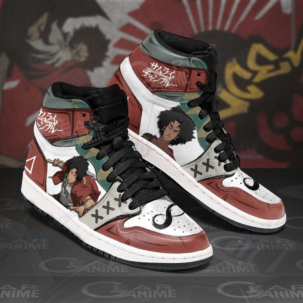 Samurai Champloo Mugen Sneakers Anime Shoes Air Jordan 13 Shoes Hajd2403457