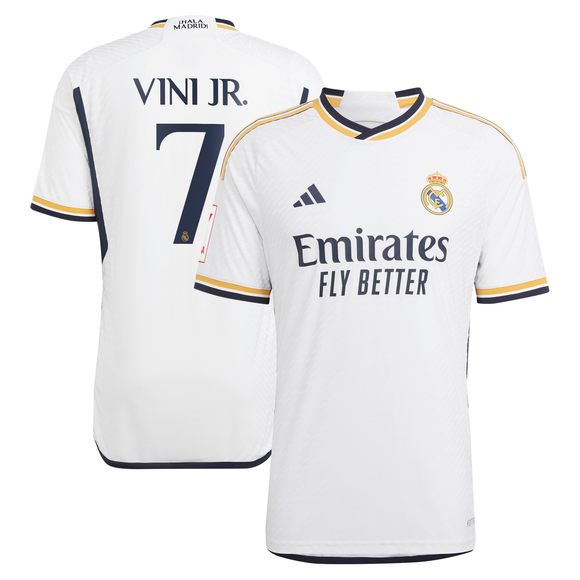 Vini Jr. Real Madrid 2023/24 Home Authentic Player Jersey – White