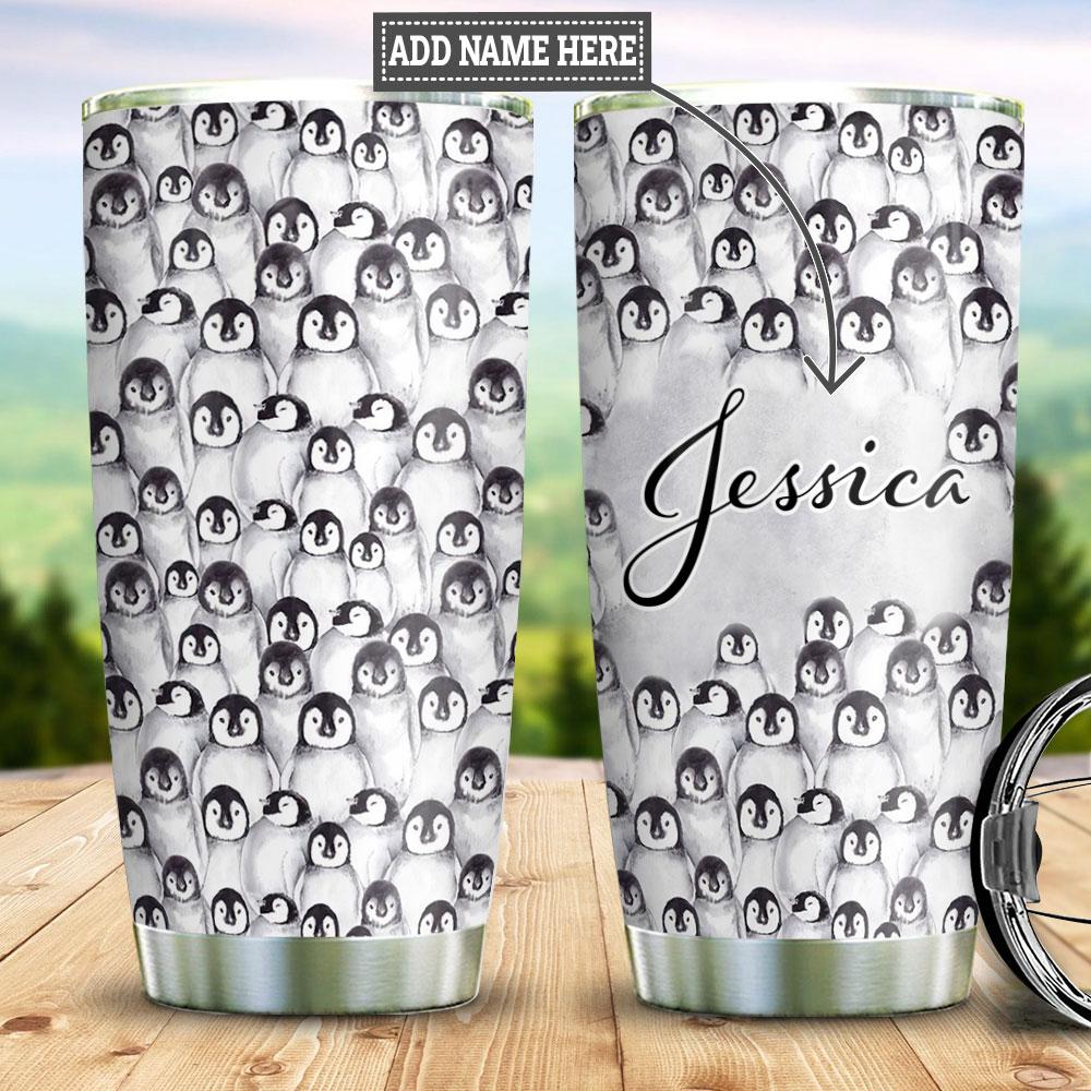 Personalized Full Of Penguin Ttz2112007 Stainless Steel Tumbler