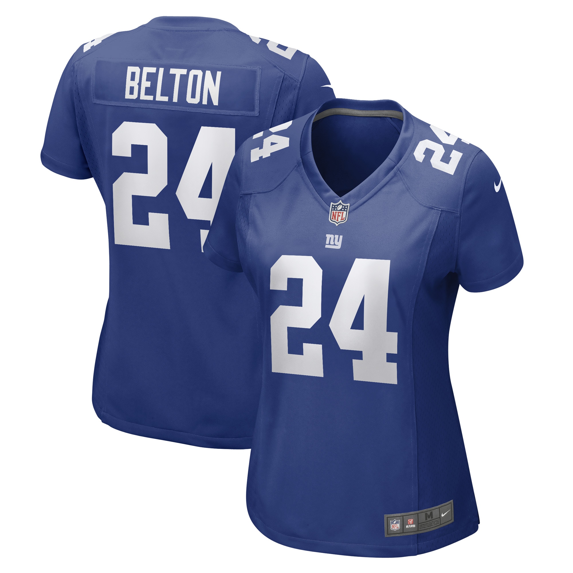 Women’s New York Giants Dane Belton Royal Game Player Jersey