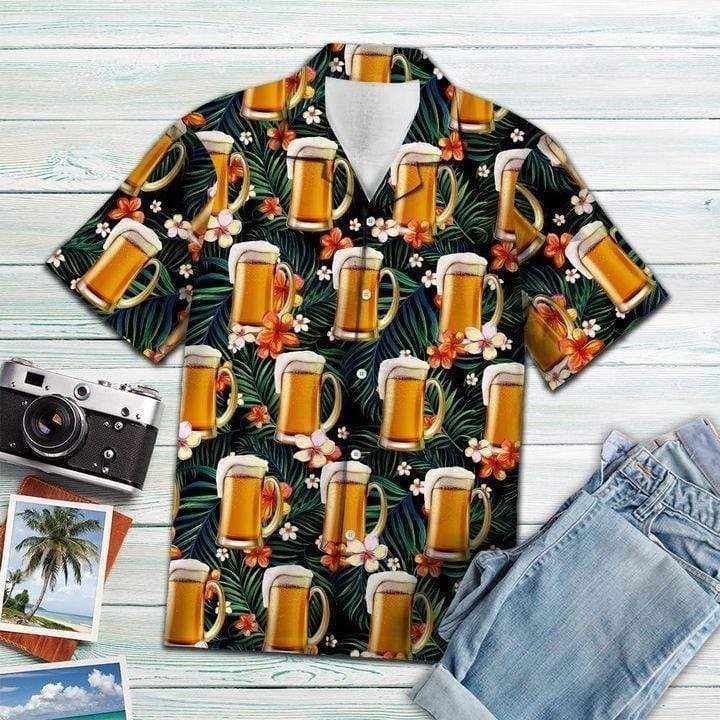 Shop From 1000 Unique Hawaii Aloha Shirts Beer Tropical Flower Ha23982