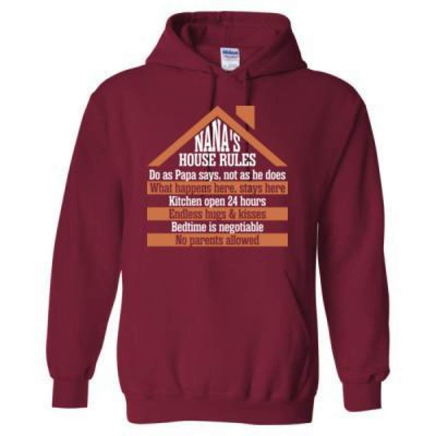 AGR Nanas House Rules – Heavy Blend™ Hooded Sweatshirt