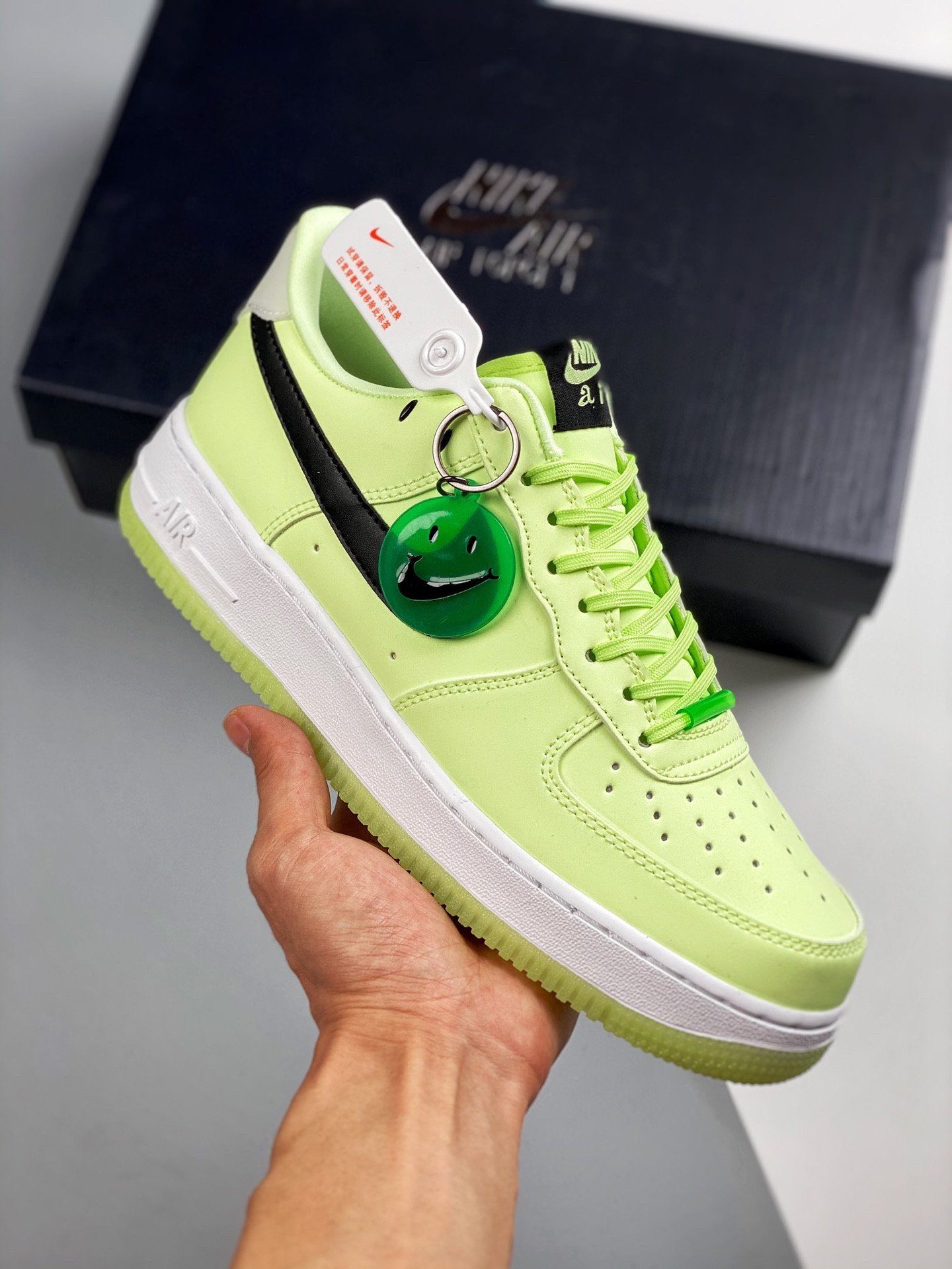 Nike Air Force 1 Low ‘Have A Nike Day’ Barely VoltWhite 5340486