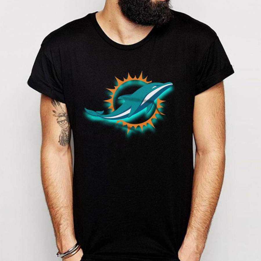 Miami Dolphins Logo Men’S T Shirt