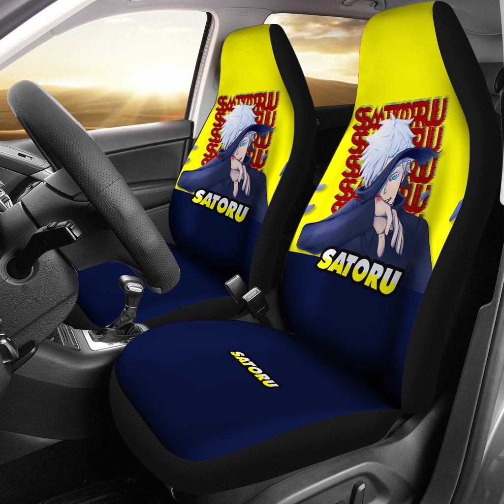 Satoru Gojo Jujutsu Kaisen Car Seat Covers Anime Seat Covers Ci0622