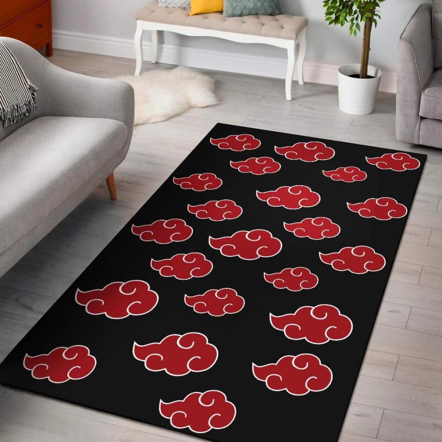 Akatsuki Naruto Custom Rug