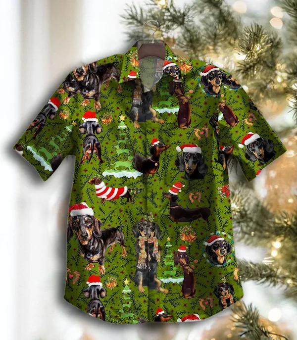 Dachshund Hawaii Shirt For Men Women Ha37951