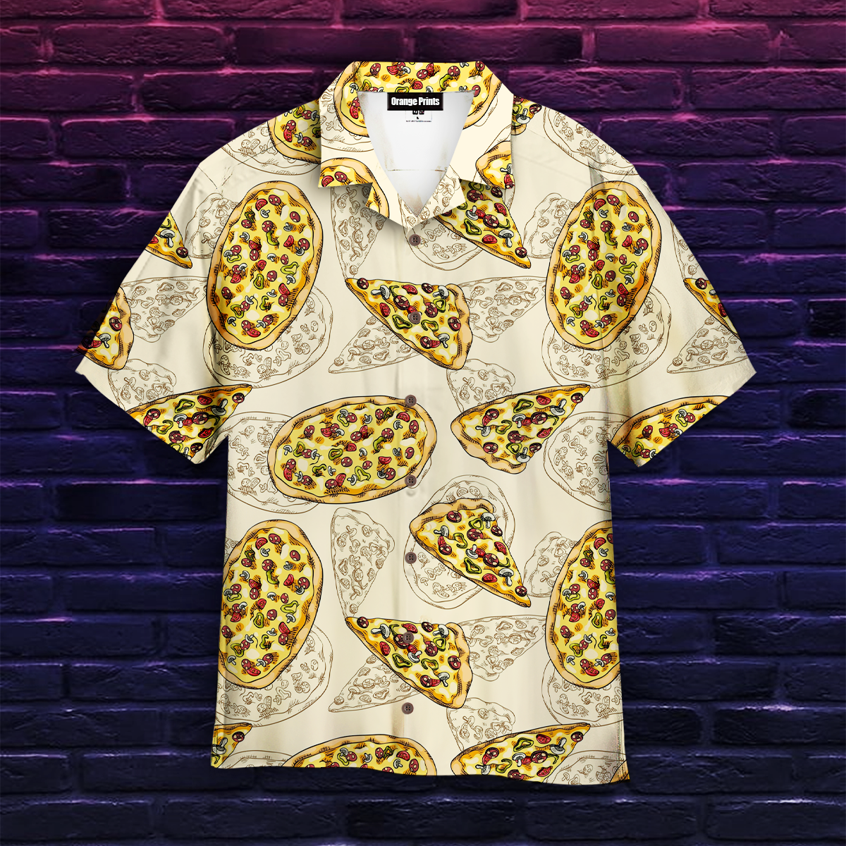 Vintage Pizza Aloha Hawaii Shirts For Men Women Ha72398