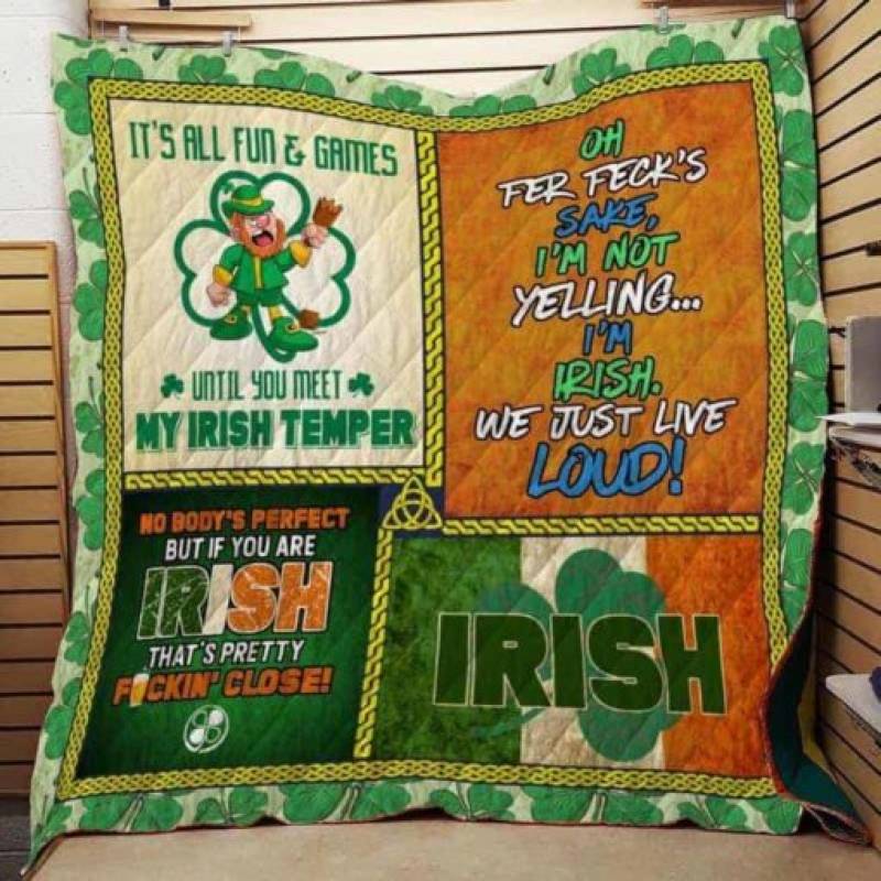 Irish St Patrick Day J1702 84O31 Blanket