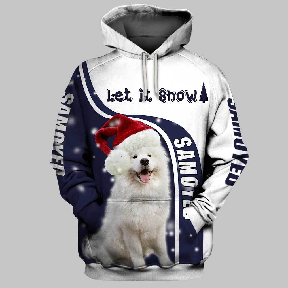 Samoyed X Xmas 3D Full Printing
