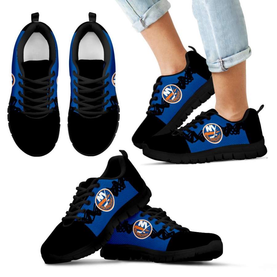 Doodle Line Amazing New York Islanders Sneakers V2