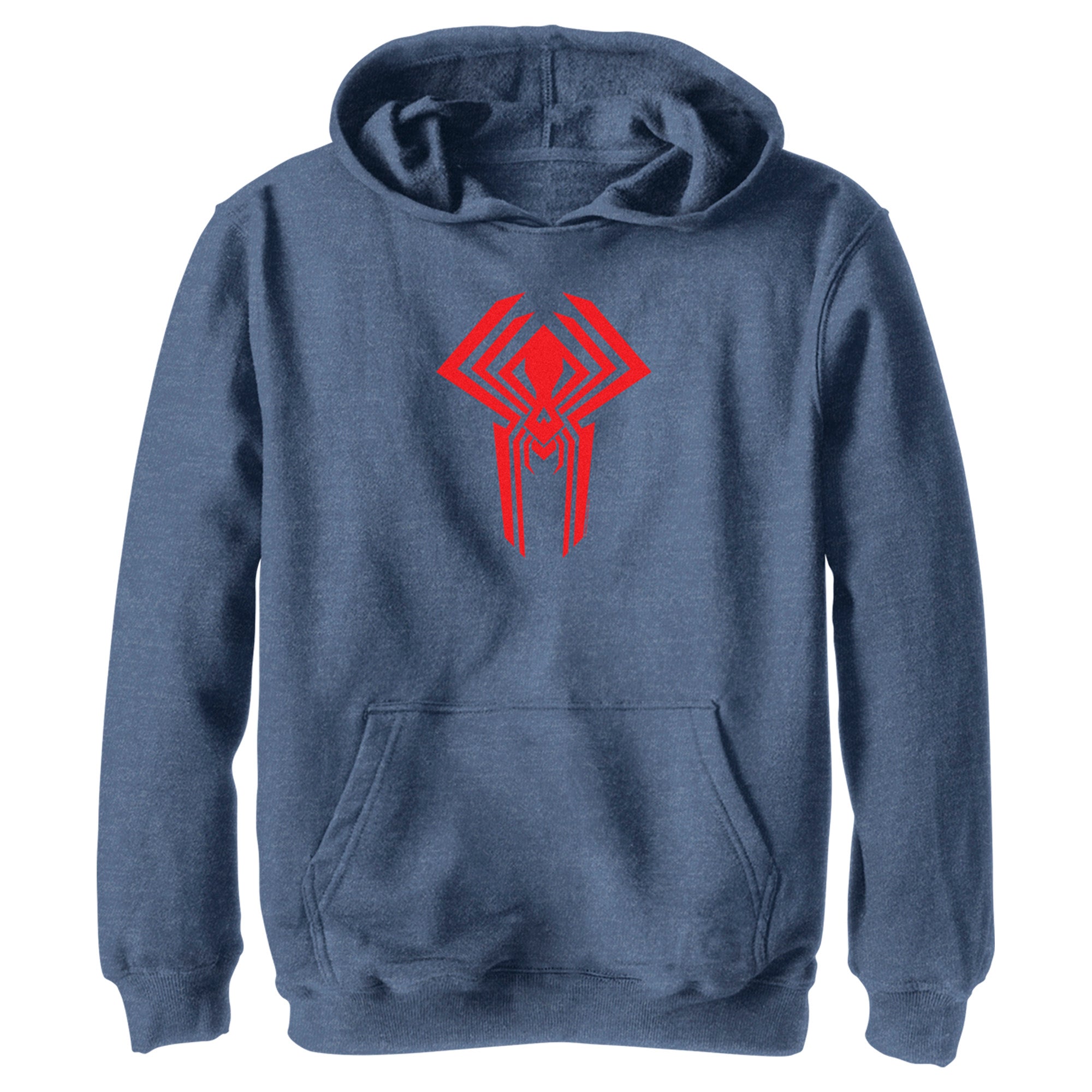 Boy’S Spider-Man: Across The Spider-Verse Spider-Man 2099 Logo Pull Over Hoodie