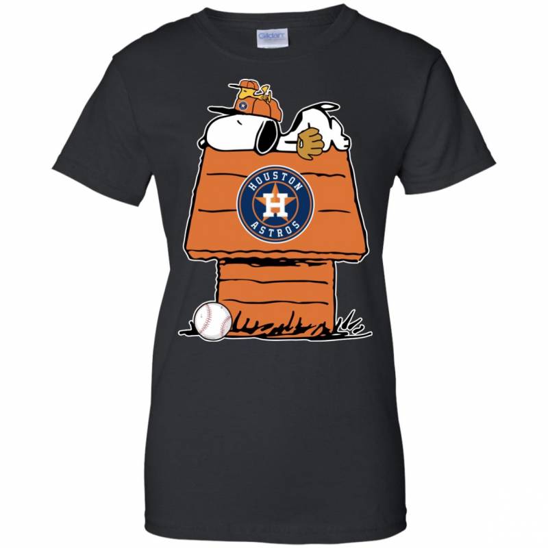 Houston Astros Baseball Snoopy The Peanuts T Shirts Sweatshirts Hoodies