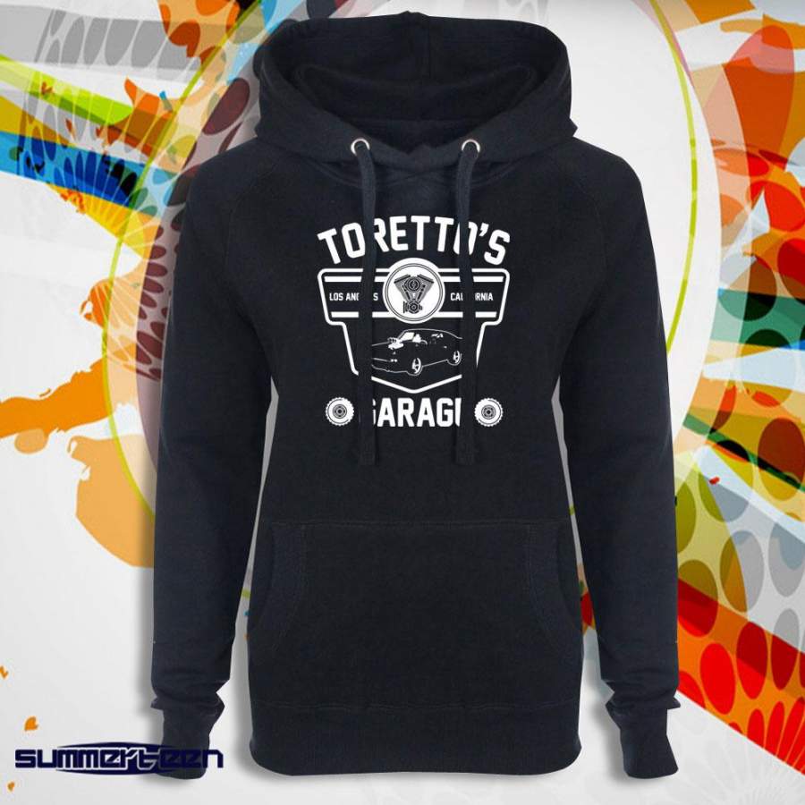 Torettos Garage Inspired By Fast And Furious Printed Women’S Hoodie T-Shirt