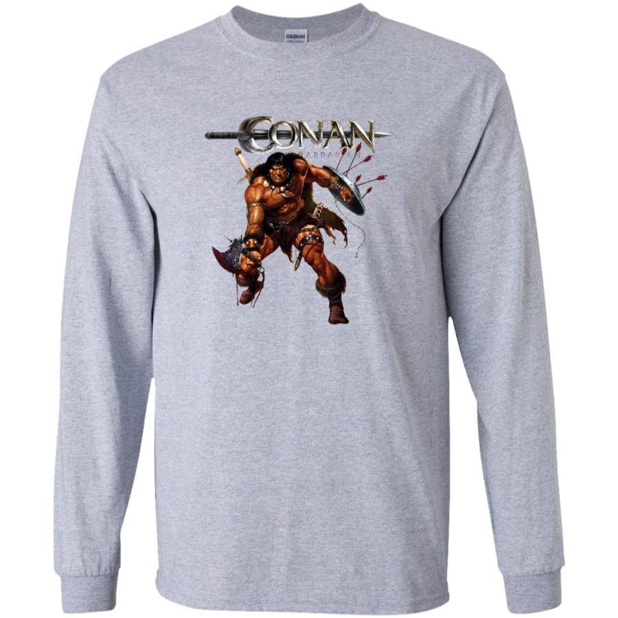 AGR Conan the Barbarian Comics Long Sleeve T-Shirt