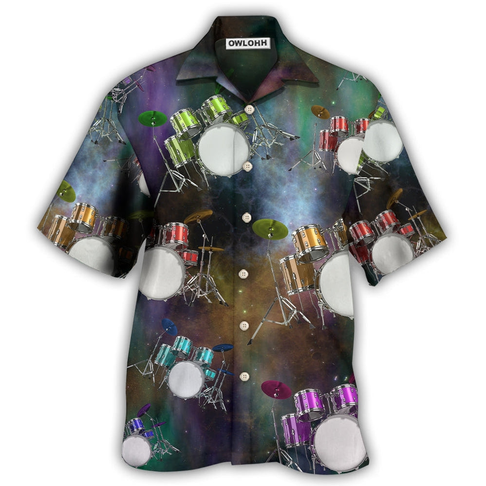 Drum Amazing Drums Galaxy Style Hawaii Shirt Ha106136