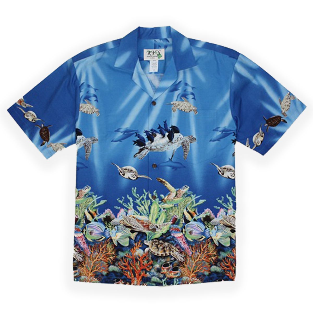 Under Da Sea Blue Nice Design Hawaiian Shirt Dhc18062895