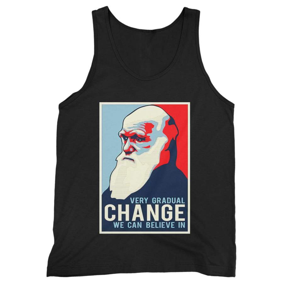 Charles Darwin Atheist Man’s Tank Top