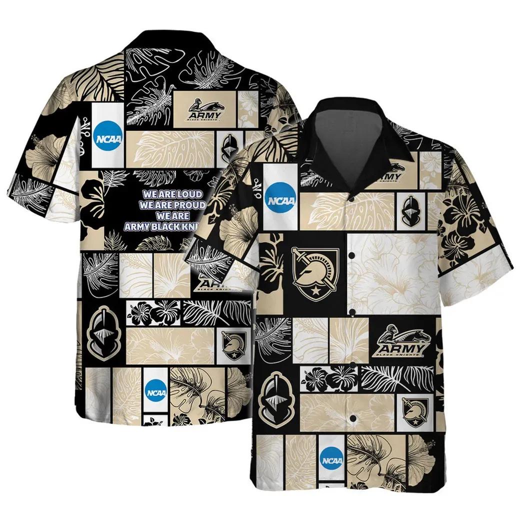 Army Black Knights Aloha Hawaiian Shirt 1, Ncaa Hawaiian Shirt