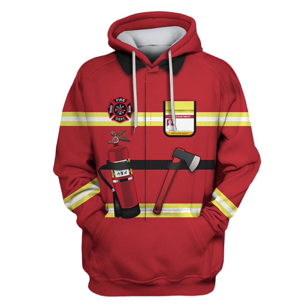 Firefighter Suit Custom T-Shirt – Hoodies Apparel