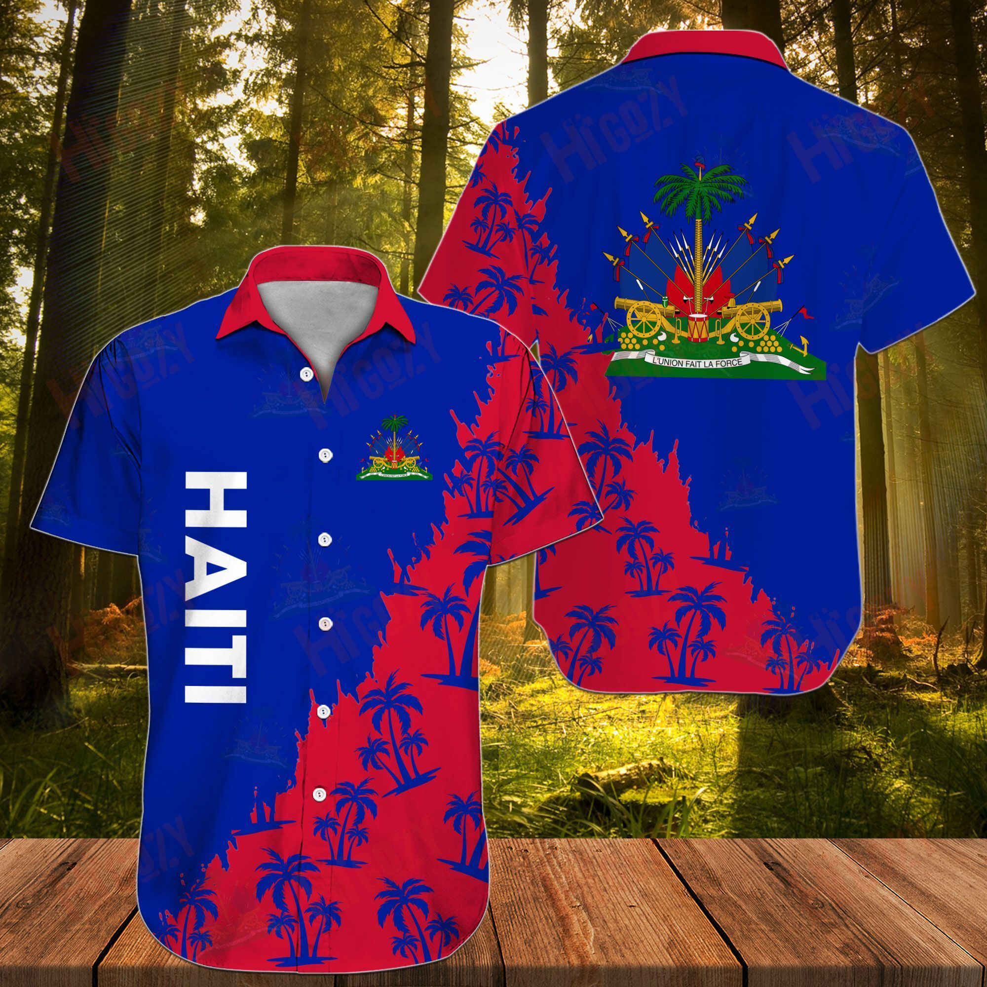 Haiti Hawaiian Shirts Ha37745