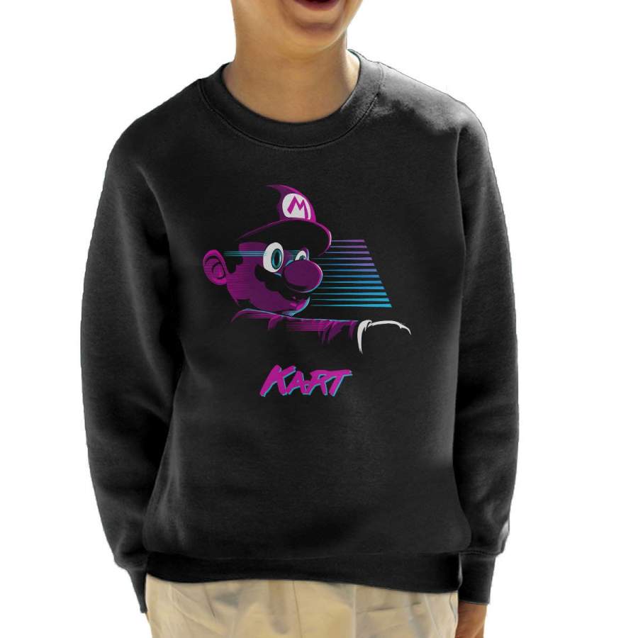 Super Mario Kart Kid’s Sweatshirt