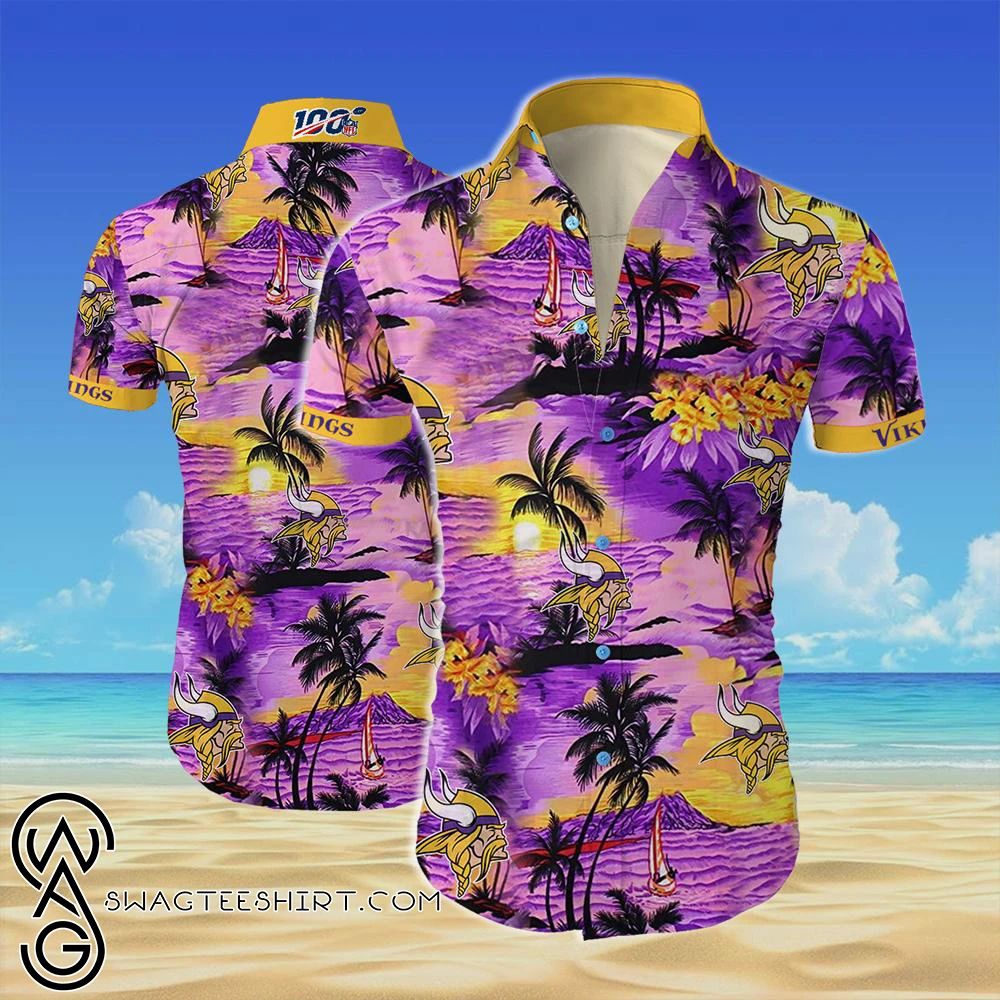 Minnesota Vikings Team All Over Printed Hawaii Shirt Ha85404