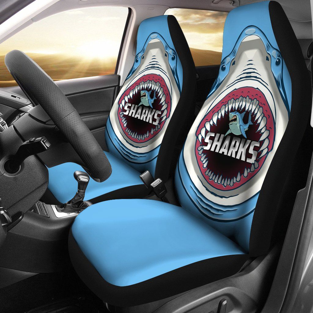 Sharks Rugby Car Seat Covers K4