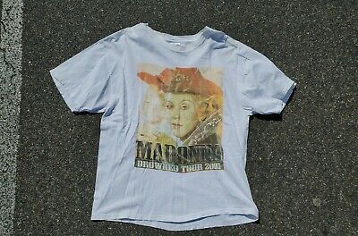 Vintage 2001 Madonna Double Sided Band Tour T-shirt 5091